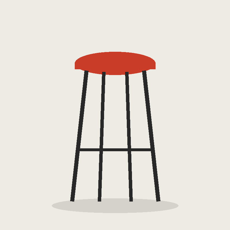 Northwood Diner Counter Stool
